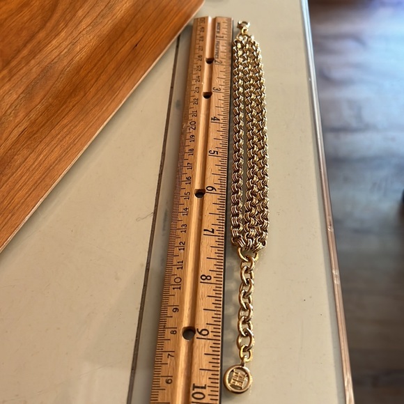 Vintage Givenchy 3 Strand Adjustable Bracelet with Logo NWOT - Picture 5 of 6